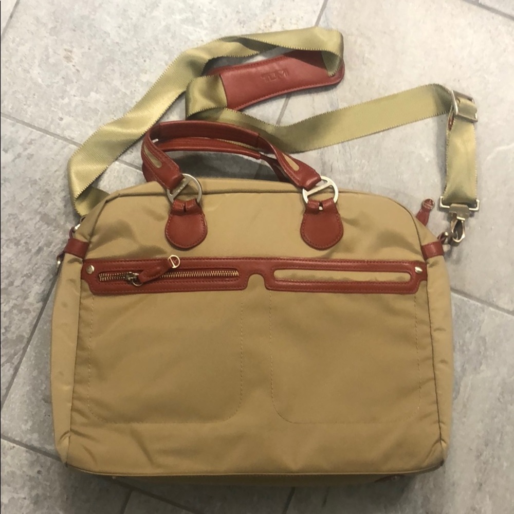 Tumi laptop bag unisex